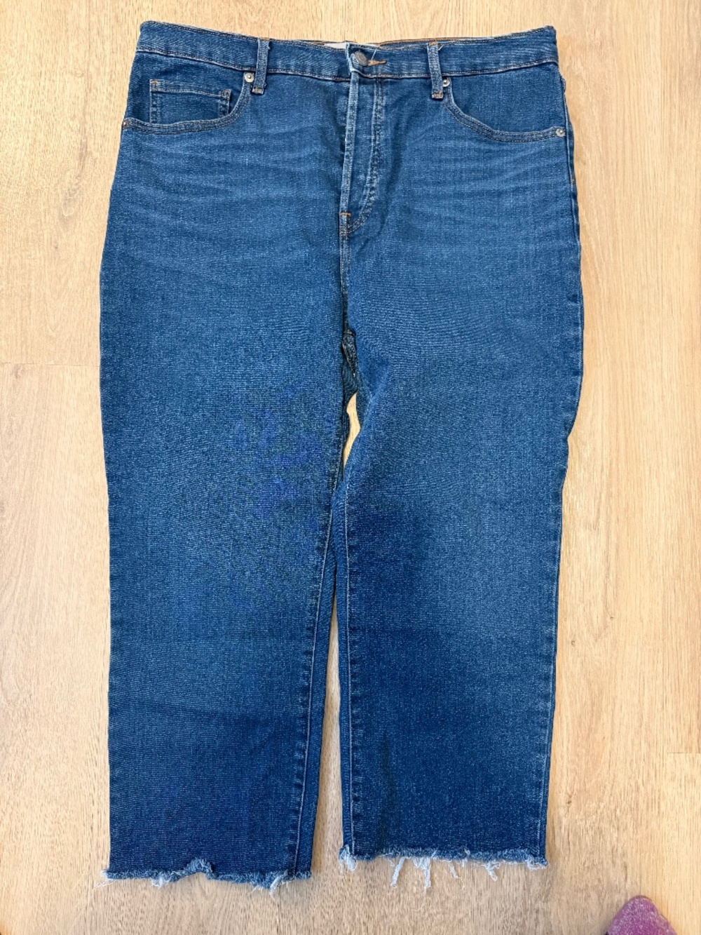 Everlane High Rise Slim Straight Jeans ~ Cigarette